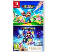 Juego Nintendo Switch Mario &amp,amp,amp,amp, Rabbids Double Pack (Código de Descarga en la Caja)
