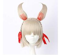 Juego Onmyoji Mountain Hare Pelucas de cosplay Peluca sintética resistente al calor Cabello Fiesta de carnaval de Halloween Anime Cosplay Peluca