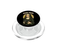 Juego Orar Juego De Palabra Divertido Anime Monja Jugador Broma Retro Videojuegos PopSockets PopGrip para MagSafe