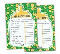 Juego para baby shower El precio es justo - Juego divertido para baby shower - Adivina si el precio es justo