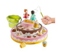 Juego para Niños,Juguetes Interactivos Magnéticos Eléctricos Giratorios de Tarta Musical,Juego de Mesa - para Jardín de Infancia Aula Educación en Casa Infancia Viajes Hogar Piscina