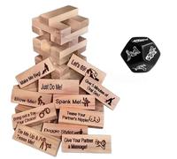 Juego para parejas adultos - Pack combinable de 48 bloques de posiciones + dados de 12 caras + selector de poses + 54 cartas eróticas, diversión y creatividad íntima para parejas (A)