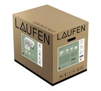 Juego para WC LAUFEN PRO, inodoro suspendido Compact con asiento de inodoro y tapa incluidos, versión corta, fijación abierta, H8669600000001