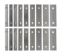 Juego paralelo de acero de 9 pares/4 pulgadas de grosor, 6 pulgadas de largo, precisión de 0.0002 pulgadas, tornillo de banco de acero endurecido de aleación paralela para fresadoras espaciadores y