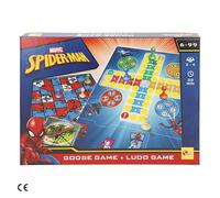 Juego parchis & oca spiderman marvel