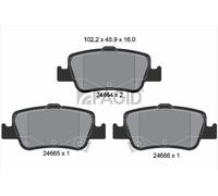 Juego Pastillas de Freno para Toyota Auris _ E18 _ E15_ NRE15_ ZZE15 _