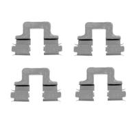 Juego Pastillas Freno de Disco 4 Piezas HELLA para u.a. AUDI A6