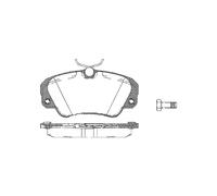 Triscan A/S Juego de 4 pastillas de freno para OPEL: Omega, Senator & VAUXHALL: Omega (Ref: 8110 24005)