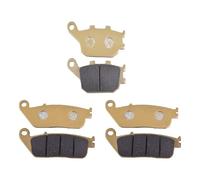 Juego Pastillas Freno Moto Compatible Con CB600FY/F2Y/F1/F21/F2/F22/F3/F4/F5/F6/FA7/FA8/FA9/FAA/FAB Para Hornet 2000-2012 Pastillas Freno Delanteras Traseras Motocicleta(1 set)