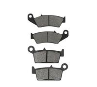 Juego Pastillas Freno Moto Compatible Con Suzuki Para DR-Z400 SEY/EY/Y/SEK1/EK1/K2/SEK2/EK2/K3 2000-2009 Pastillas Freno Delanteras Traseras Para Motocicletas Accesorios Para(Front and back set)