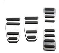 Juego Pedales Freno Para Chery Para Tiggo 7 8 Para Pro Para Plus Para 2 3X 4 5X Para Tiggo7 Cubierta del pedal freno acelerador automóvil Gasolina automática(MT Silver)