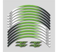 Juego Pegatinas Reflectantes Impermeables Llantas Bujes Motocicleta 17 Pulgadas para RS 125 Piezas de Motocicleta(Style 3)