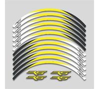 Juego Pegatinas Reflectantes Impermeables Llantas Bujes Motocicleta 17 Pulgadas para RS 125 Piezas de Motocicleta(Style 16)