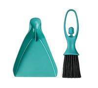Juego Pequeño De Escoba Y Recogedor: Kit De Herramientas De Limpieza De Mano De 11x23,5 Cm, Cepillo De Material PP, Combos De Barrido Compactos | Mini Recogedor De Mesa Portátil para Encimera,