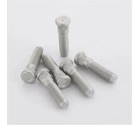 Juego Pernos Rueda Compatible Con Ford F250 6 pieza de pernos estriados de para cubo de rueda extra largos, tornillos M14x1.5, diámetro de estría 15.8 mm, longitud 65-80 mm OE 6509858AA(80mm)