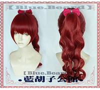 Juego Persona 5 Yoshizawa Kasumi Cosplay Peluca THE ROYAL P5R Cosplay Ponytail Hair Resistente al calor Peluca sintética Uso de fiesta de Halloween
