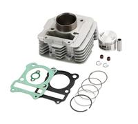 Juego Pistón Cilindro Compatible Con Suzuki Para EN125-2A 2003-2009 Para EN125HU 2004-2009 KIT DE PISTÓN DE CILINDRO Kit De Pistón De Motor De 57 Mm