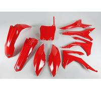 JUEGO PLÁSTICO UFO HONDA CRF 250R '14-17, CRF 450R '13-16 CON TAPA FILTRO AIRE R
