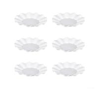 Juego Platos Melamina Irrompibles 16cm Ligeros 6 Pzs | Melamina , borde ondulado, acabado , 16cm diámetro, pack 6 unidades