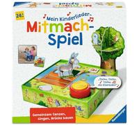 Juego práctico Ravensburger 4172 Mein Kinderlieder, Divertido Juego de Movimientos con 12 Populares Canciones Infantiles, Juguetes de 2 años