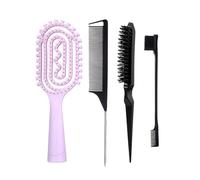 Juego profesional de 4 piezas de herramientas esenciales de ABS para viajes, para estilos de salón de belleza, juego de cuidado del cabello ABS