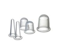 Juego profesional de copas de masaje de silicona