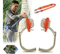 Juego profesional de estacas para trepar árboles, equipo de escalada duradero y ligero para caza, recolección de frutas, observación de árboles, capacidad de 250 libras, equipo esencial de escalada