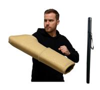 Juego profesional de manga para mordedura de perro grande, equipo de agilidad para entrenamiento de perros + kit de palo de piel sintética (funda para cachorro)