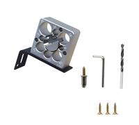 Juego profesional de tacos de madera con cortador de 8 tamaños precisos de agujero adecuado para juntas de carpintería personalizables, herramienta de taladro para carpintería