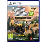 Juego PS5 Farming Simulator 25 Highlands Fishing Edition multilingüe 4 mapas 150 marcas