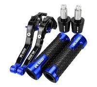 Juego PuñOs para Suzuki GSXR1000 GSXR GSX-R 1000 GSX R1000 Puños Extensibles Palancas De Embrague De Freno Extremos De Puños De Manillar(Blue5)