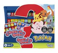 Juego ¿Quién es quién? edición Pokémon | 48 Pokémon | Divertidos Juegos de Mesa Familiares para niños | 2 Jugadores | 15 Minutos | Juego de Viaje | Edad: 6+ - Versión en español y portugués