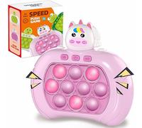 Juego Rápido de Juguetes Antiestrés pro Fesionales para Niños y Adultos, Pop Electrónico, Juguetes Autismo,Máquina de Juego de Rompecabezas Rápido,Juguete de Burbujas para el Estrés,Navidad para Niñas