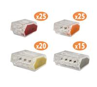 Juego regletas de conexión 0,5-2,5 mm diall 85 uds
