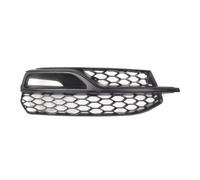 Juego rejillas parachoques Compatible Con A3 Para S3 2014-2016 Parachoques Delantero Luz Antiniebla Parrilla Moldura Panal Izquierda Derecha Par Conjunto 8V3807681L 8V3807682L(Right)