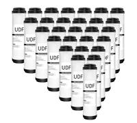 Juego repuesto filtro agua ósmosis inversa 1 a 4 etapas, 30 unidades, para toda la casa, compatible con la mayoría sistemas filtración agua de 10"(UDF)