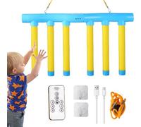 Juego Reto Reflejo | Juguete de Entrenamiento en Tiempo de Reacción con 3 Velocidades Ajustables - Desafío de Velocidad Manual Atrapa Bastón, Para, Adolescentes, Adultos, , Reunión Familiar