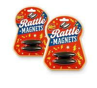 Juego Retro Imanes Sonajero Juego Magnético Antiestrés, Juguete Divertido y Relajante Pasatiempo de Escritorio y Regalo Original (4 Piezas)