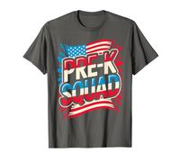 Juego Rockin' PRE-K School Squad First Day 250 Years Teacher Camiseta