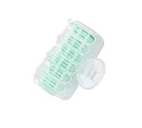 Juego Rulos De Pelo 3 uds rodillos de pelo Bang Roll rizador plástico autoadhesivo herramienta peluquería chica estilismo belleza(Green 3pcs)
