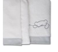 Juego Sábanas Coralina 100% para Cunas/Cama de 70X140 cmtrs. Cálida, Hipersuave, Hipoalergénica. Incluye Sábana Bajera, Encimera y Funda de Almohada. (Sweet Bear)