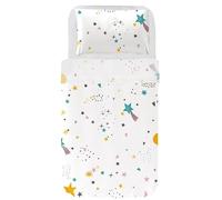 Juego Sábanas Infantil Estampado Magic Stars - Cama 80x135 (1 Funda a
