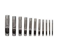 Juego Sacabocados Golpe 12 Piezas 3 a 19 mm