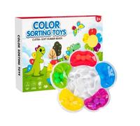 Juego Sensorial de Clasificación por Colores para Niños Diseño Animal Juego