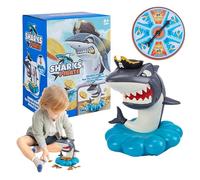 Juego Shark Bite | Juegos Sociales Competitivos - Juego Interactivo Multijugador para Bromas En Fiestas Playa Aula Picnic Acampada Parque Viaje Cumpleaños Cita