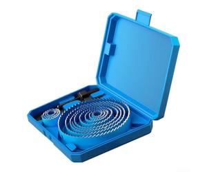 Juego Sierras Copa 19-127mm, para acero Carbono para Metal Juego(13pcs) | Para Reformas Hogar, Corte para rápido, para ideal Manitas, para acero Carbono, 19-127mm