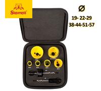 Juego sierras copa bimetálicas Starrett Fast Cut 19-57mm hidráulica