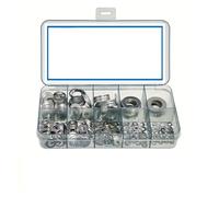 Juego surtido con arandelas Juego surtido de 80-580 piezas acero inoxidable - Kit arandelas planas con caja almacenamiento Múltiples tamaños (M2-M10) for tornillos y pernos(360Pcs)