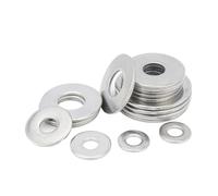 Juego surtido con arandelas Junta de acero inoxidable M1.6 M2 M3 M5 M6 M8 ~ M24, arandela plana tornillo Metal ultrafina, mesón gruesa aumento estándar(M6x30x1.5 x5pcs)