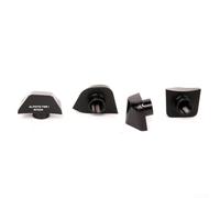 Juego Tapas Tornillos para plato MTB Carretera Aleación 7075 | Aleación 7075-T651, acabado CNC para preciso, color negro mate, compatible R7000/R8000/R9100, ligero 52g(R7000)